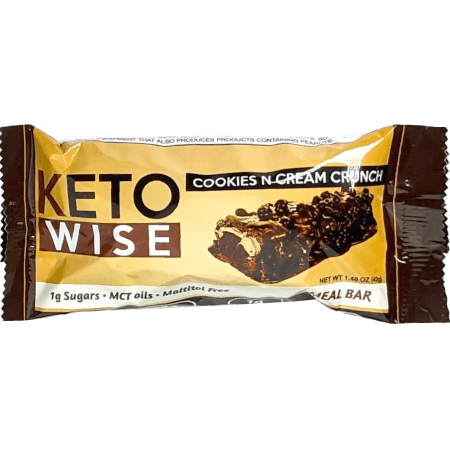 Keto Wise Meal Bar - Cookies N Cream Crunch